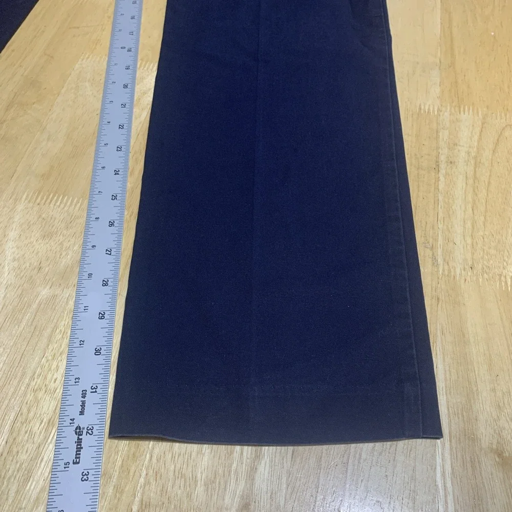 Banana Republic 33x34 Navy Blue Mason Slim Fit‎ Taper Rapid Movement Chino Pants